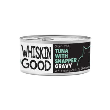 WhiskinGood Wet Food Tuna w/Snapper Gravy 70g
